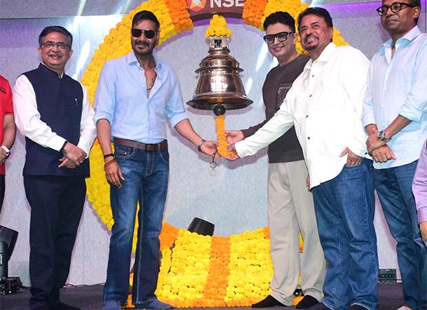 Ajay Devgn rings NSE bell on Akshaya Tritiya to promote Raid 2 : Bollywood News Ajay Devgn rings NSE bell on Akshaya Tritiya to promote Raid 2 : Bollywood News