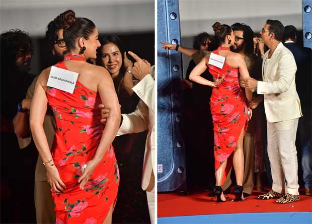 Akshay Kumar’s cheeky prank turns Nargis Fakhri into ‘Sajid Nadiadwala’ at Housefull 5 trailer launch – quite literally! : Bollywood News Akshay Kumar’s cheeky prank turns Nargis Fakhri into ‘Sajid Nadiadwala’ at Housefull 5 trailer launch – quite literally! : Bollywood News