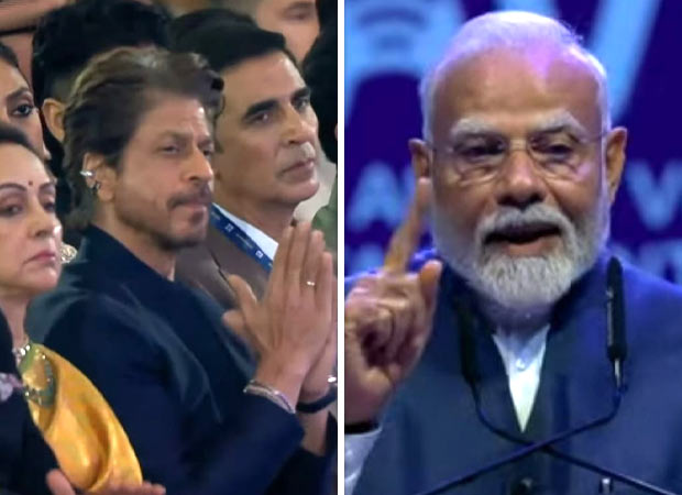 WAVES 2025 inaugural ceremony: Shah Rukh Khan warmly welcomes Narendra Modi; Prime Minister applauds RRR’s win at the Oscars : Bollywood News WAVES 2025 inaugural ceremony: Shah Rukh Khan warmly welcomes Narendra Modi; Prime Minister applauds RRR’s win at the Oscars : Bollywood News
