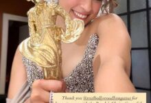 “Extremely grateful for the love”, Sanya Malhotra on winning People’s Choice Star of the Year for ‘Mrs.’ at Bollywood Hungama Style Icons 2025 : Bollywood News