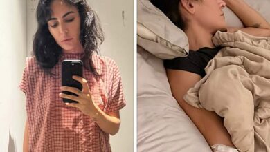 Mandana Karimi hospitalised due to exhaustion, dehydration, and stress; shares health update : Bollywood News