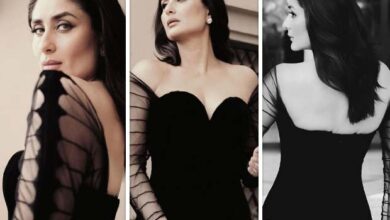 Kareena Kapoor Khan serves a PEAK fashion moment in Dubai with Rahul Mishra’s architectural sleeves : Bollywood News