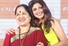 Shilpa Shetty’s mother Sunanda Shetty hospitalized; actress visits Lilavati Hospital : Bollywood News