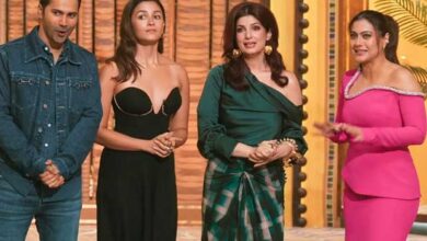 Alia Bhatt approves Varun Dhawan’s titles “Tricky with Singham” and “Stunts with Khiladi on Kajol and Twinkle Khanna’s Two Much: “He is marketing expert” : Bollywood News