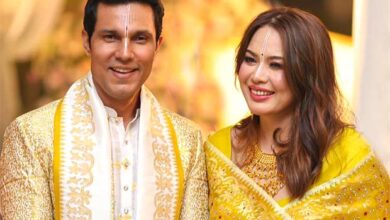 Randeep Hooda and Lin Laishram announce first pregnancy on their second wedding anniversary : Bollywood News