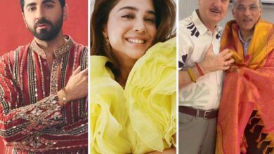 Ayushmann Khurrana and Sharvari’s next with Sooraj Barjatya goes on floors; Anupam Kher shares update from sets : Bollywood News