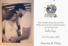Katrina Kaif and Vicky Kaushal blessed with a baby boy: ‘Our bundle of joy has arrived’ : Bollywood News