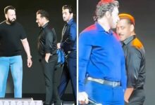 When Salman Khan met his ‘duplicate’: Sunil Grover’s hilarious impersonation steals the show at Da-Bangg tour, watch : Bollywood News