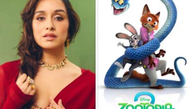 EXCLUSIVE: Shraddha Kapoor dubs for the Hindi version of Disney’s highly awaited animation film Zootopia 2 : Bollywood News
