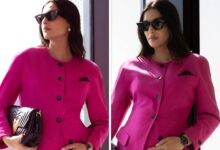 Sonam Kapoor announces second pregnancy, channels Princess Diana in hot-pink look : Bollywood News