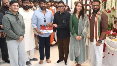 Prabhas–Sandeep Reddy Vanga’s Spirit begins filming; muhurat held in Hyderabad with Chiranjeevi as the chief guest : Bollywood News