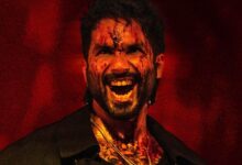 Sajid Nadiadwala reveals Shahid Kapoor’s inked and bloodied avatar in O’Romeo poster; first look tomorrow : Bollywood News