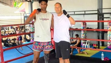 Babil Khan begins training in Muay Thai in Thailand for his next project : Bollywood News
